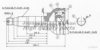 ASHUKI SU-180 Joint Kit, drive shaft